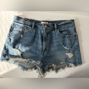 Abercrombie & Fitch Blue Denim Shorts